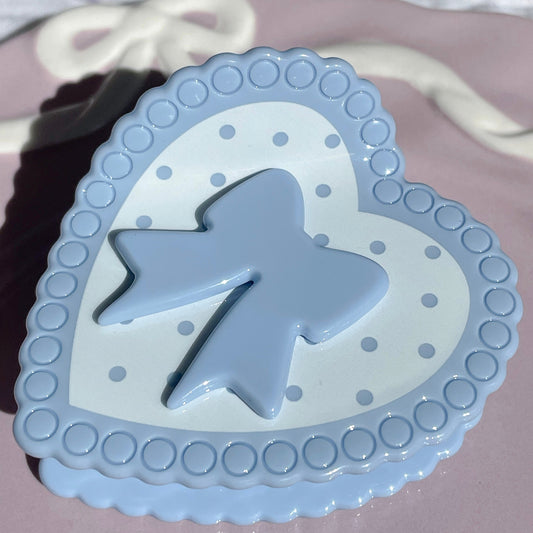 Angel Cake Claw Clip Blue