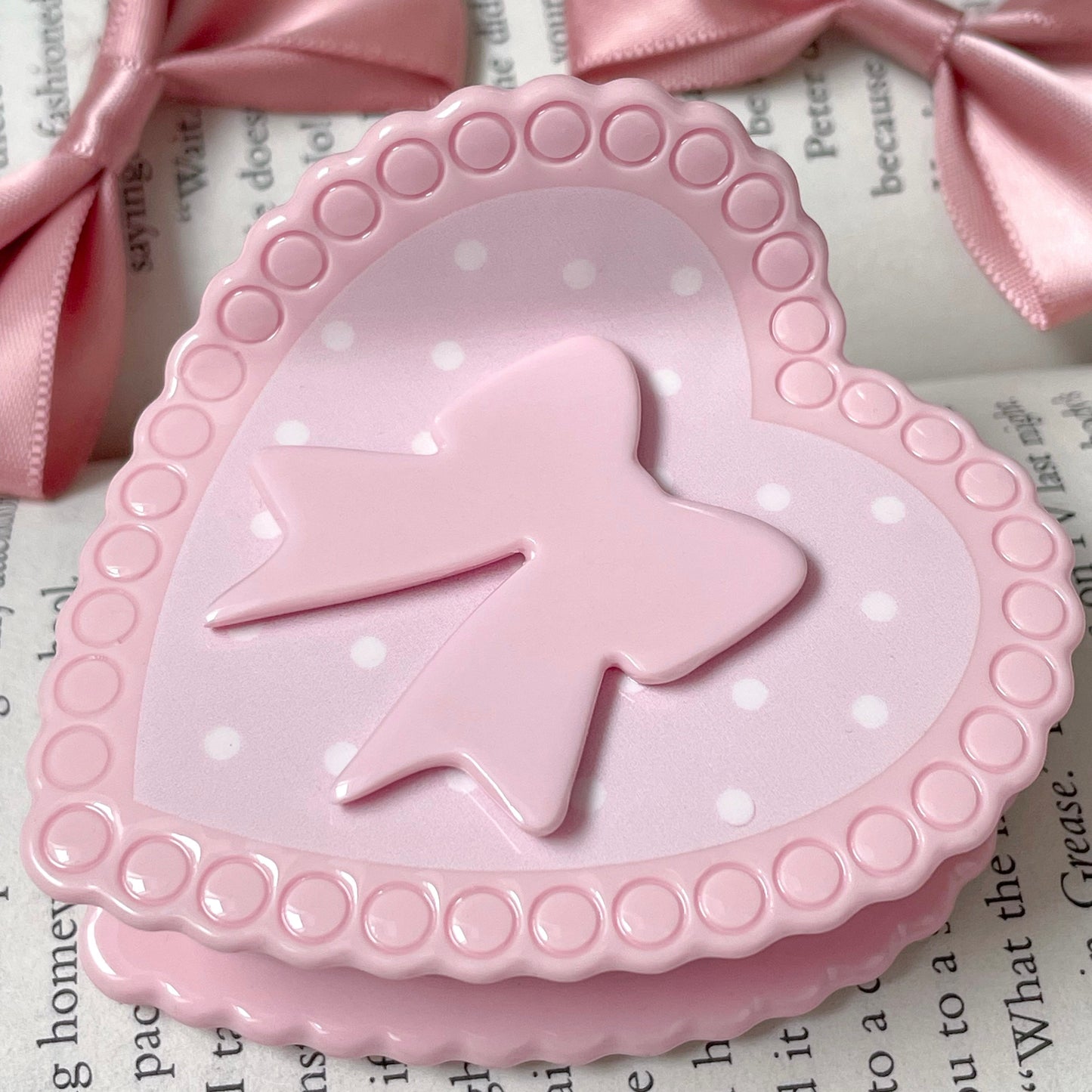 Angel Cake Claw Clip Pink